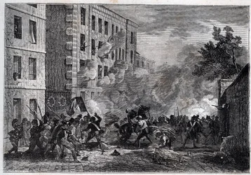 革命 1830年 - ポリテクニシャン、ルイ・ヴァノー（Vanneau）の死