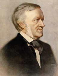リヒャルト・ワーグナー（1813年～1883年）。