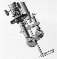 分光器を紹介するサイエンスボード。