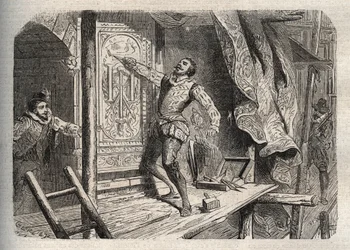 Jean Goujon (1510-1562 or 1569)の死は、伝説によると1572年のサン・バルテルミー事件の際に死亡したとされている。