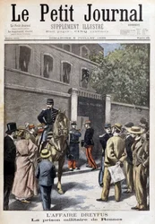 ドレフュス事件：レンヌの軍事刑務所-1899年9月7日付「Le Petite Journal」にて