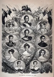 1830年のオルレアン家-ルイ・フィリップ-。