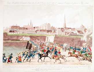 フランス軍のウィーンへの凱旋（11月13日