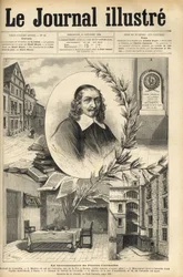 ピエール・コルネイユの200年祭 - Le bicentenaire de Pierre Corneille - 1884年の "Le journal illustrious "に掲載された彫刻。