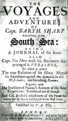 キャプテン・バーソロミュー・シャープらの南海での航海と冒険（1684年頃