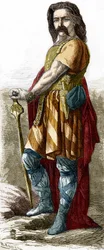 Vercingetorix（前72～46年頃）、ガリアの族長。
