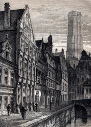 ベルギー・メッヘレン市の眺め - ベルギー・メッヘレン市の眺め - 1867年頃
