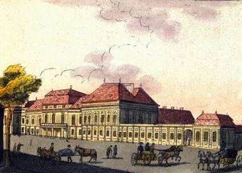 オーストリア・ウィーン市街の眺め（1820年の版画