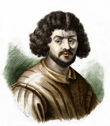 Claude Gellee, dit le Lorrain (1600-1682) フランスの画家の肖像。