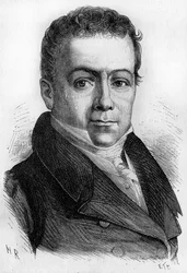 ガブリエル・ジュリアン・オブラードの肖像。フランスの金融1770年から1846年）。)