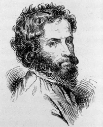 イグナズ・モシェレス（1794-1870）の肖像。