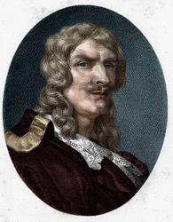 Jean de Rotrouの肖像。フランスの劇作家（1609年～1650年）。