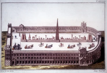 シルク・マキシム（Circo Massimo）での戦車レース。