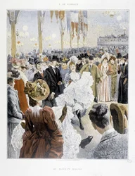 ムーラン・ルージュでの舞踏会 - "Paris Illustré "にて