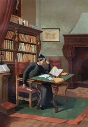 Benoit ARIAS MONTANUS（1527-1598）。スペインの有名な神学者。Louis Figuierの "La Ciencia y sus Hombres "の後に出版された。バルセロナ 1881