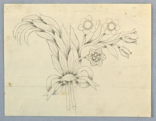 お花ブローチのデザイン