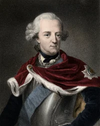 プロイセンのフレデリック2世 (1712-1786) - フレデリック2世 Frederick The Great 1712-1786 - エングレーヴィング - 19世紀