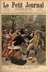 ロンシャン・グランプリ・レースでの一般的な戦いは、内務・宗教大臣のシャルル・デュピュイ（1851-1923）の宣言によるもので、彼は現在の市民に、共和国への脅威 (