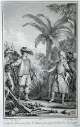 ポルトガル王が支払う貢ぎ物の通貨は以下の通りです。 植民地におけるポルトガルの貿易 - Guillaume Thomas Raynal, ed. "Histoire philosophique et politique des établissements et du commerce des européens dans les deux Indes".