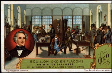 ユストゥス・フォン・リービッヒのギーセンの研究室（1840年