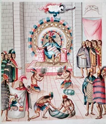 王様へのお供え物（水彩画、1770～1780年頃