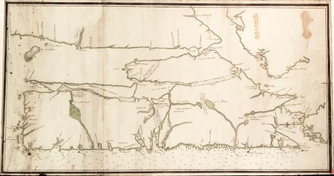 ノヴァ・スコシア、1760年頃（紙）