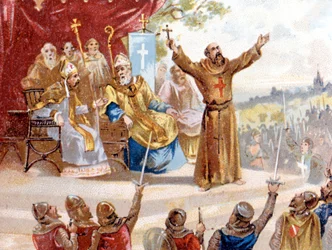 隠者ペテロが十字軍を説く（1095年〜1099年