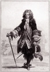 フランスの船乗り、デュケイン侯爵アブラハム（1610～1688年）の肖像。