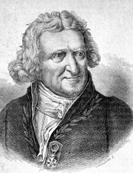 Antoine Augustin Parmentier (1737 - 1813)の肖像 - 「Les Contemporains」に掲載されたもので、19世紀後半のもの。