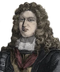 Charles Auguste de La Fare Comte de Laugeres (1644-1712)の肖像（フランスの詩人