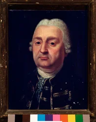 グレゴリオ・バラベーネ（1720-1803）の肖像 イタリアのカペルマイスター（礼拝堂主） 無名の絵画。18世紀ボローニャ、civico museo bibliografico