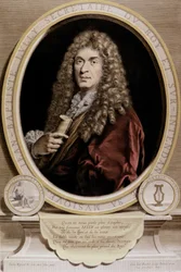 ジャン・バティスト・リュリ（ジョヴァンニ・バッティスタ・リュリ）（1632-1687）の肖像。