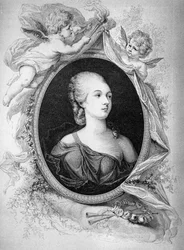 デュ・バリー伯爵夫人（または夫人）ジャンヌ・ベクの肖像（1743年～1793年） - カルナヴァレ美術館。