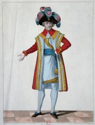 エグゼクティブ・ボードのメンバー、ポール・バラス（1755-1829）の肖像。