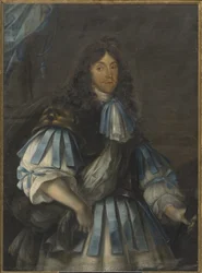 アンハルト・コーテンのエマニュエル王子 - アンハルト・コーテンのエマニュエル王子(1631-1670)の肖像、アノニマス 。キャンバスに油彩。寸法：130x95cm。ストックホルム国立博物館