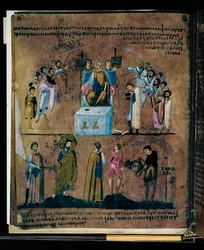 紫色のロサネンシス写本、6世紀