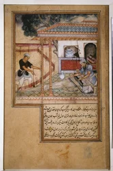 織女ザリール 1580年頃（細密画）