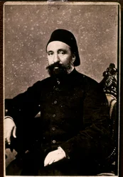 Ahmed Selik MIDHAT Pasha (1822-1863) オスマン帝国の政治家（写真）。