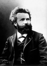 カミーユ・フラマリオン、フランスの天文学者、1890年頃
