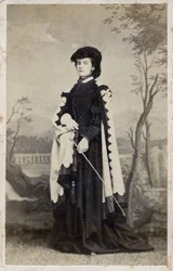 マリア・ソフィー・オブ・バイエルン - 1861年 - バイエルン公爵夫人であり、2つのシチリアの女王であったマリー・ソフィー（マリー・ソフィー）・アメリーの肖像（1841年～1925年