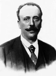 フランスの政治家Adrien Albert Marie Comte de Mun (1841-1914)の肖像。