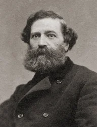 フェリックス・パイアットの肖像（1810-1889）フランスの作家、ジャーナリスト、政治家