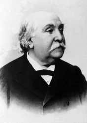 フランスの作家、フェルディナン・ファーブル（1827-1898）の肖像。