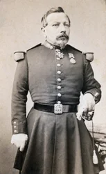 プロンバン将軍の肖像 19世紀の写真