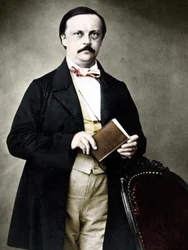 ヘルマン・フォン・ヘルムホルツ（1821-1894）ドイツの物理学者・生理学者の肖像。