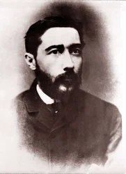 イギリスの作家、ジョセフ・コンラッド（1857-1924）の肖像。