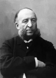 フランスの政治家、ジュール・フェリー（1832-1893）の肖像。