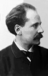 フランスの作曲家、ジュール・マスネ（1842-1912）の肖像。