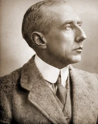 ロアルド・アムンセン（1872～1928）の肖像。
