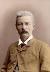 ヘンリー・モートン・スタンリー卿（ジョン・ローランズ生まれ）（1841-1904）の肖像。